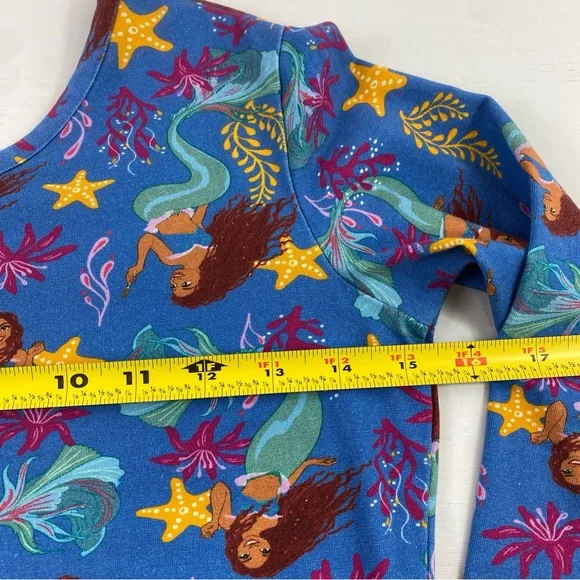 Hanna Anderson‎ x Disney Live-Action Cartoon Ariel Little Mermaid Dress Sz 12 - Picture 11 of 13